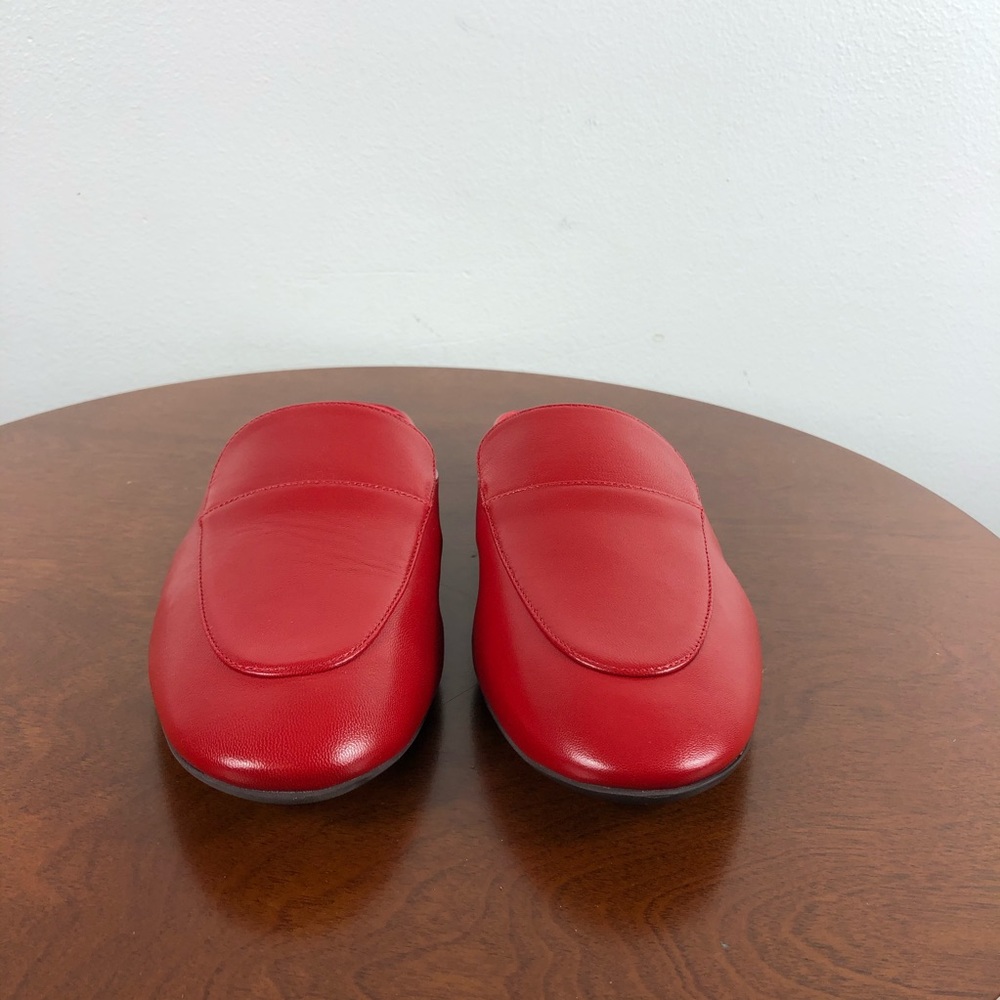 Everlane The Day Loafer Mule In Red Size 7.5 - Picture 4 of 13
